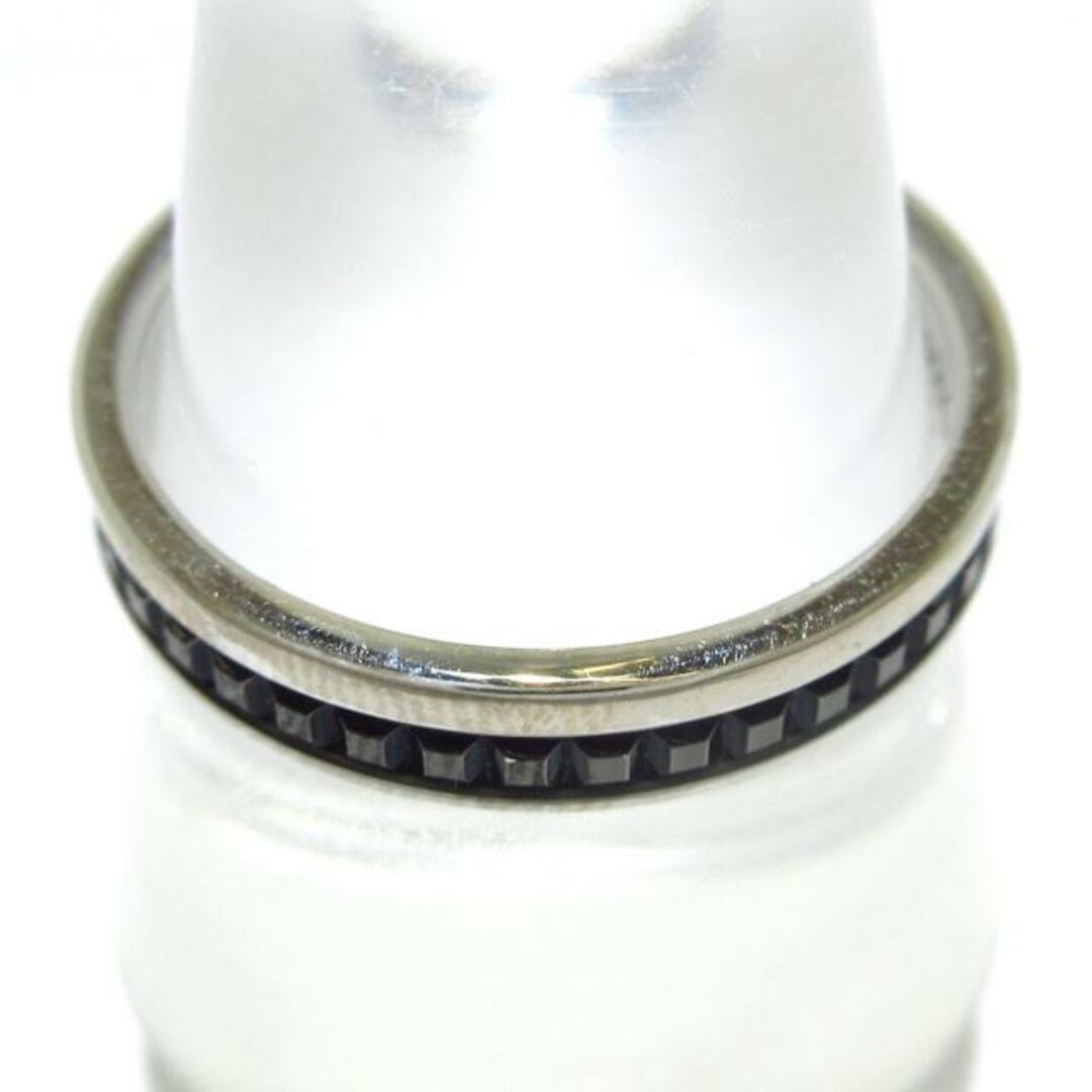 BOUCHERON ブシュロン リング K18WG 59 4806725F0001 BOUCHERON(ブシュロン) リング 58 キャトルブラックリングハーフ