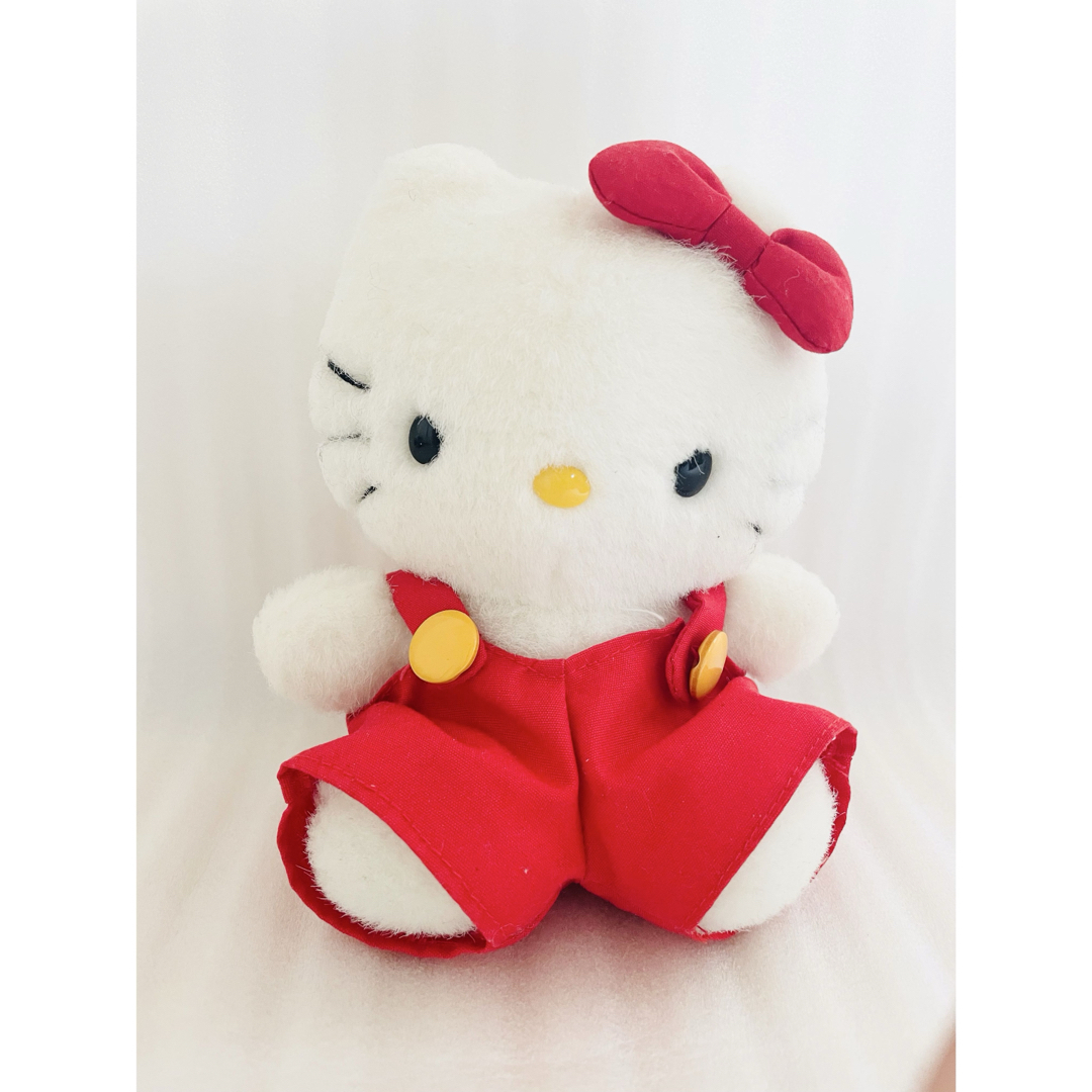 ハローキティ - サンリオ ハローキティ ぬいぐるみ 昭和レトロ ハローキティ - サンリオ ハローキティ ぬいぐるみ 昭和レトロ