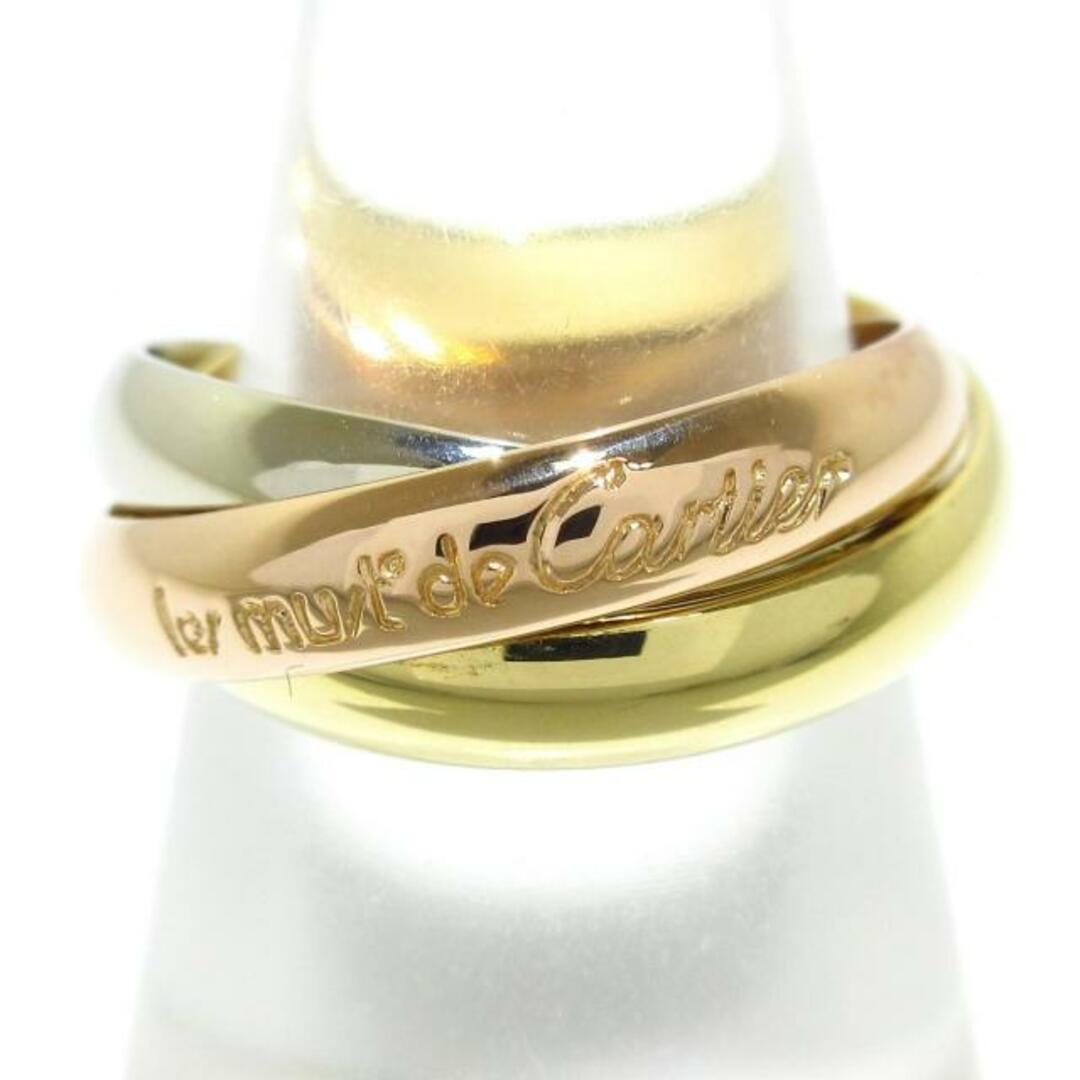 Cartier - Cartier(カルティエ) 3連リング 53美品 トリニティ Cartier - Cartier(カルティエ) 3連リング 53美品 トリニティ