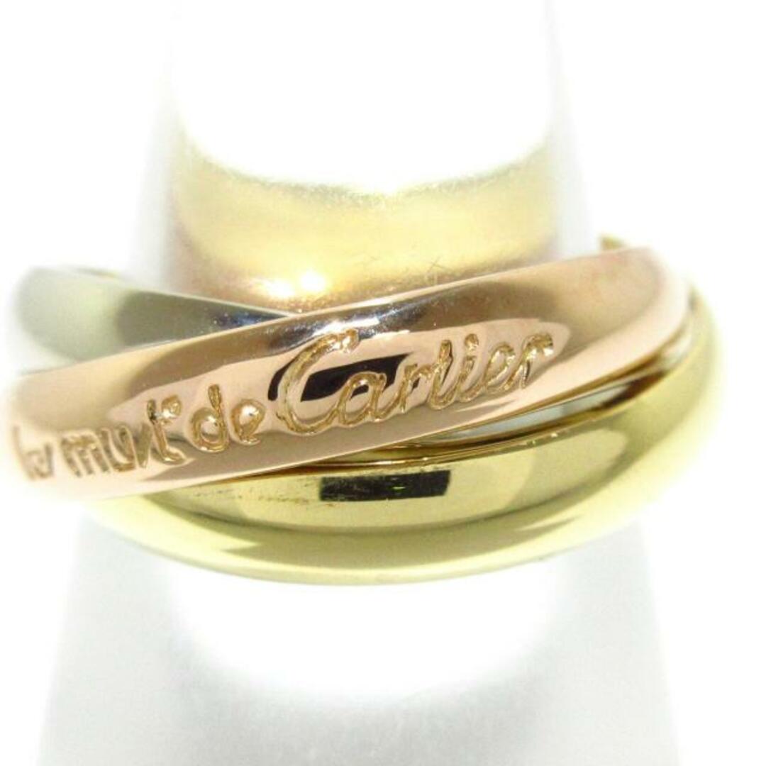 Cartier - Cartier(カルティエ) 3連リング 53美品 トリニティ Cartier - Cartier(カルティエ) 3連リング 53美品 トリニティ