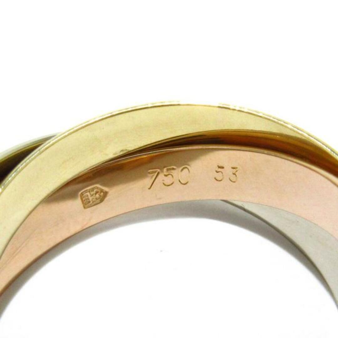 Cartier - Cartier(カルティエ) 3連リング 53美品 トリニティ Cartier - Cartier(カルティエ) 3連リング 53美品 トリニティ