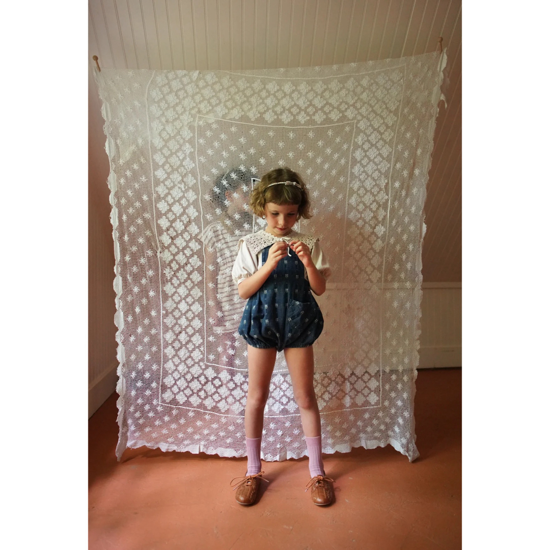 SOOR PLOOM - Oona Romper, Embroidered Denim 2Yの通販 by C's SOOR PLOOM - Oona Romper, Embroidered Denim 2Yの通販 by C's