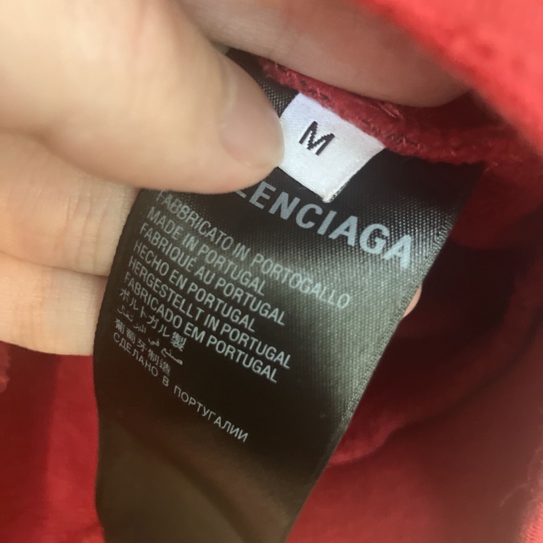 BALENCIAGA - BALENCIAGA skater zip up パーカー 23ss サイズM BALENCIAGA - BALENCIAGA skater zip up パーカー 23ss サイズM