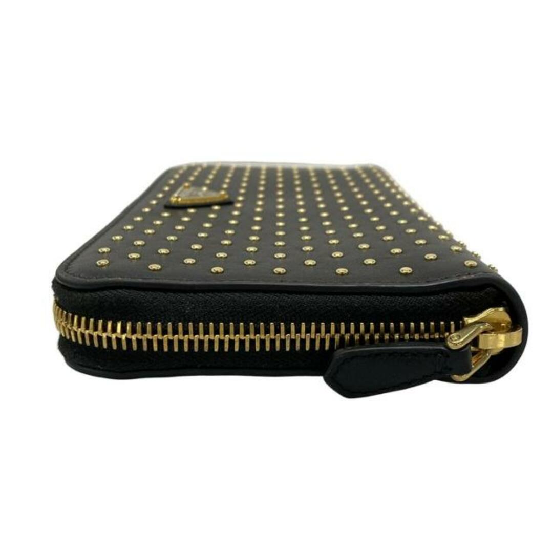 PRADA - PRADA(プラダ) 長財布美品 スタッズドレザー ジップ PRADA - PRADA(プラダ) 長財布美品 スタッズドレザー ジップ