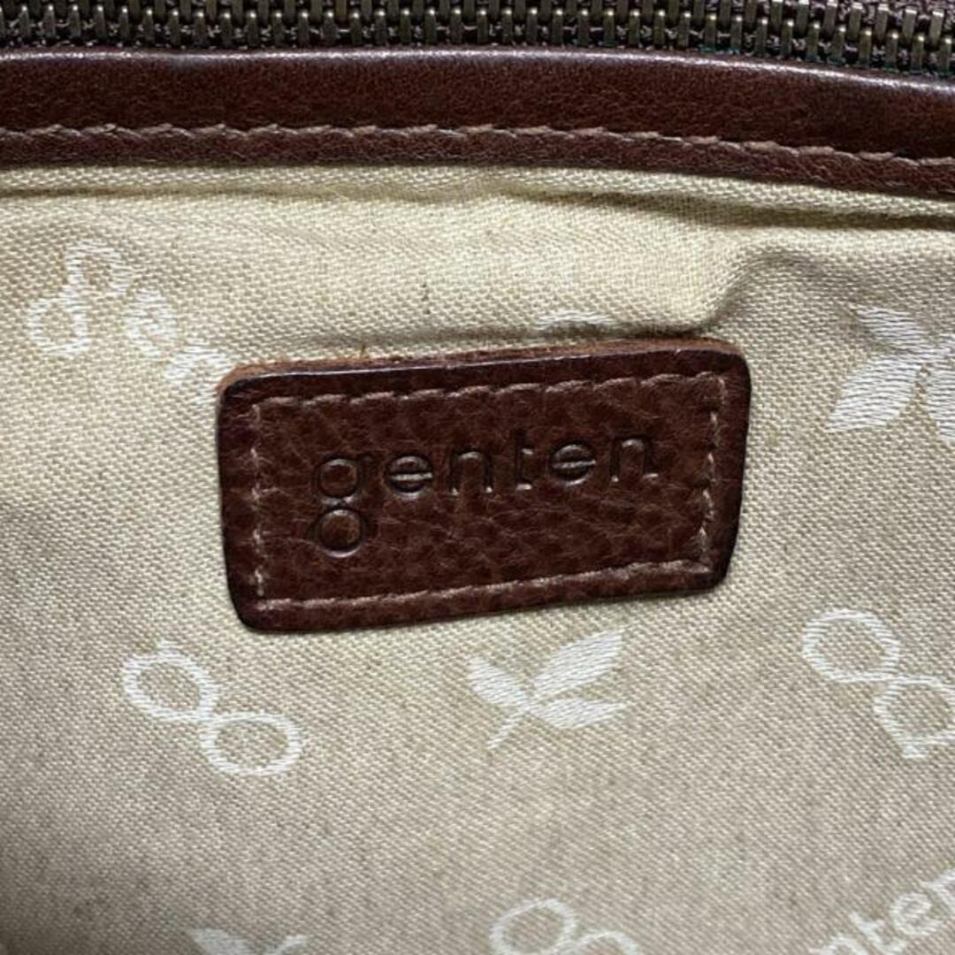 genten - genten(ゲンテン) ショルダーバッグ - ダークブラウン genten - genten(ゲンテン) ショルダーバッグ - ダークブラウン