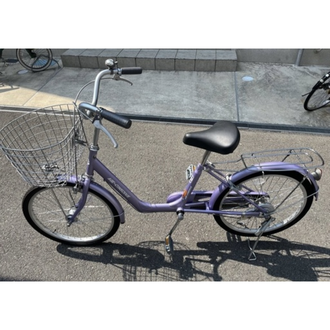自転車★22インチ★パープル★高齢者★軽快車★美品★高齢者★シティサイクル 自転車☆22インチ☆パープル☆高齢者☆軽快車☆美品☆高齢者