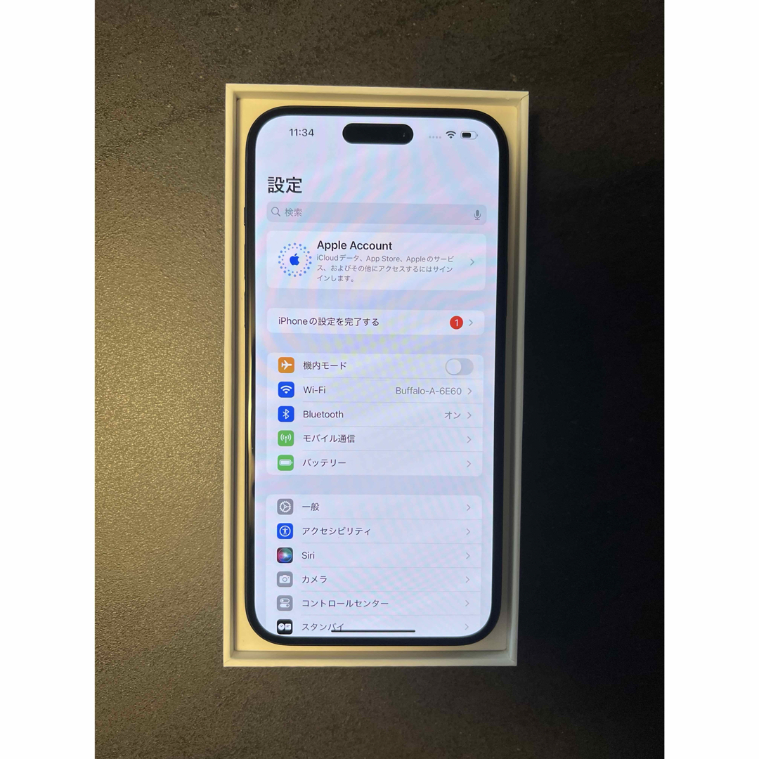 iPhone - iphone 15 Plus 128GB バッテリー100% ブラック充放電1 iPhone - iphone 15 Plus 128GB バッテリー100% ブラック充放電1