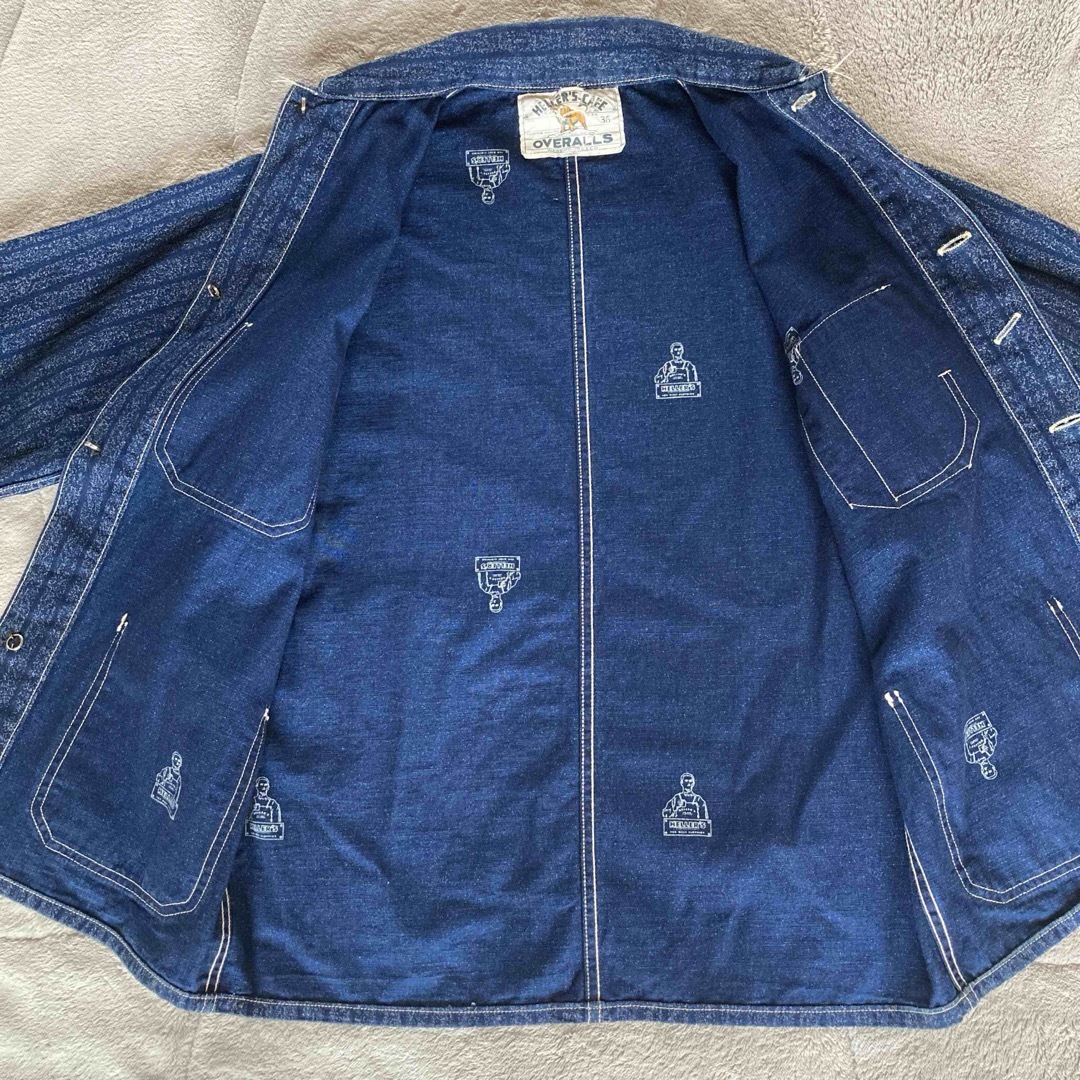 WAREHOUSE - 極美品 WAREHOUSE ヘラーズカフェ カバーオール WAREHOUSE - 極美品 WAREHOUSE ヘラーズカフェ カバーオール