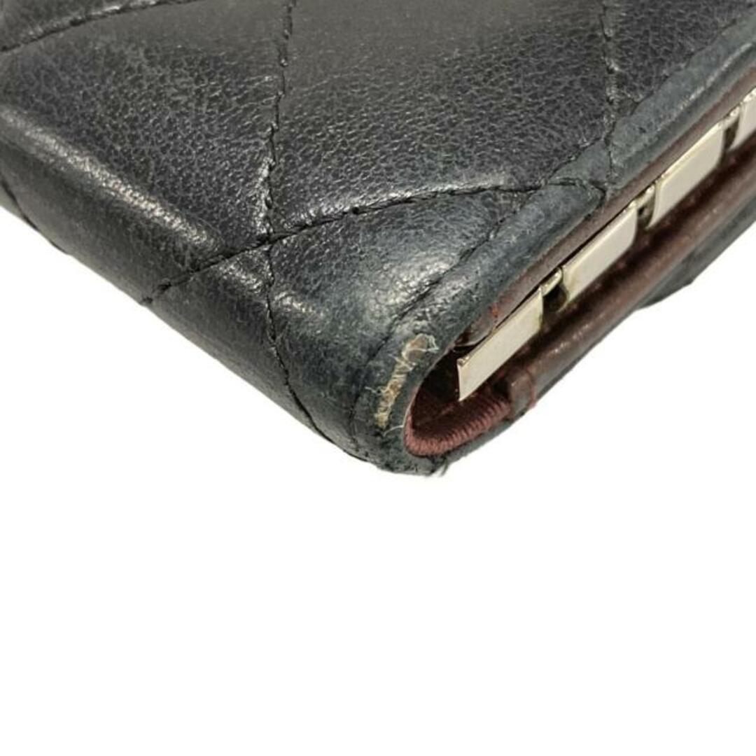 CHANEL - CHANEL(シャネル) キーケース マトラッセ 黒 4連フック CHANEL - CHANEL(シャネル) キーケース マトラッセ 黒 4連フック