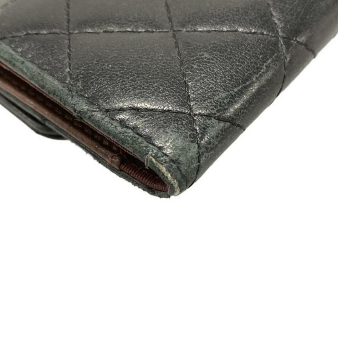 CHANEL - CHANEL(シャネル) キーケース マトラッセ 黒 4連フック CHANEL - CHANEL(シャネル) キーケース マトラッセ 黒 4連フック