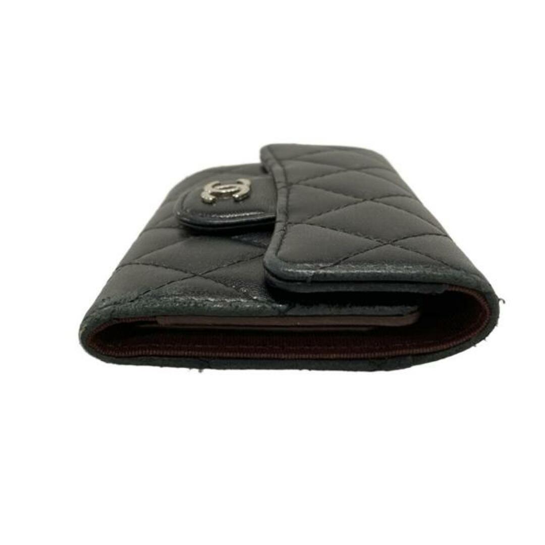 CHANEL - CHANEL(シャネル) キーケース マトラッセ 黒 4連フック CHANEL - CHANEL(シャネル) キーケース マトラッセ 黒 4連フック