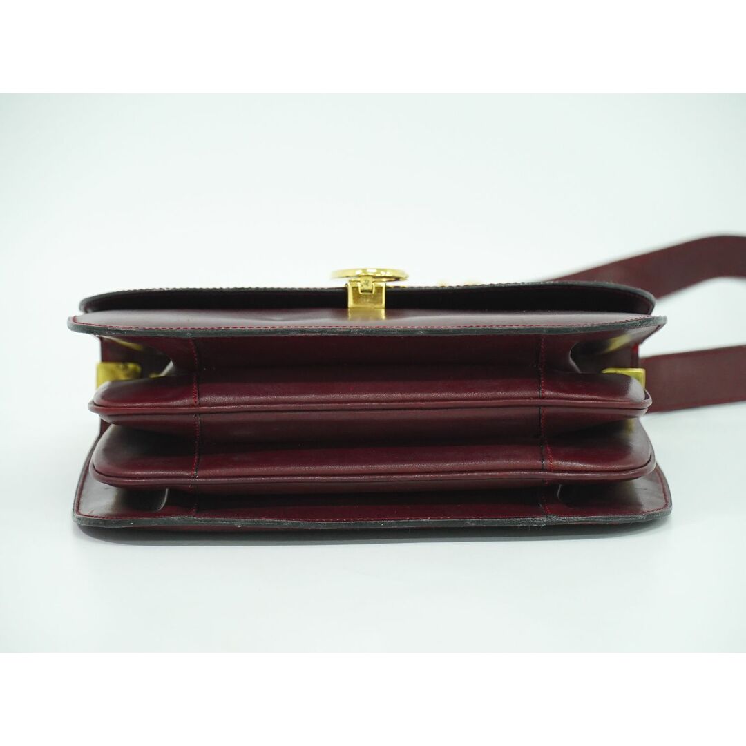 CELINE - 本物 セリーヌ CELINE 馬車金具 ショルダーバッグ CELINE - 本物 セリーヌ CELINE 馬車金具 ショルダーバッグ
