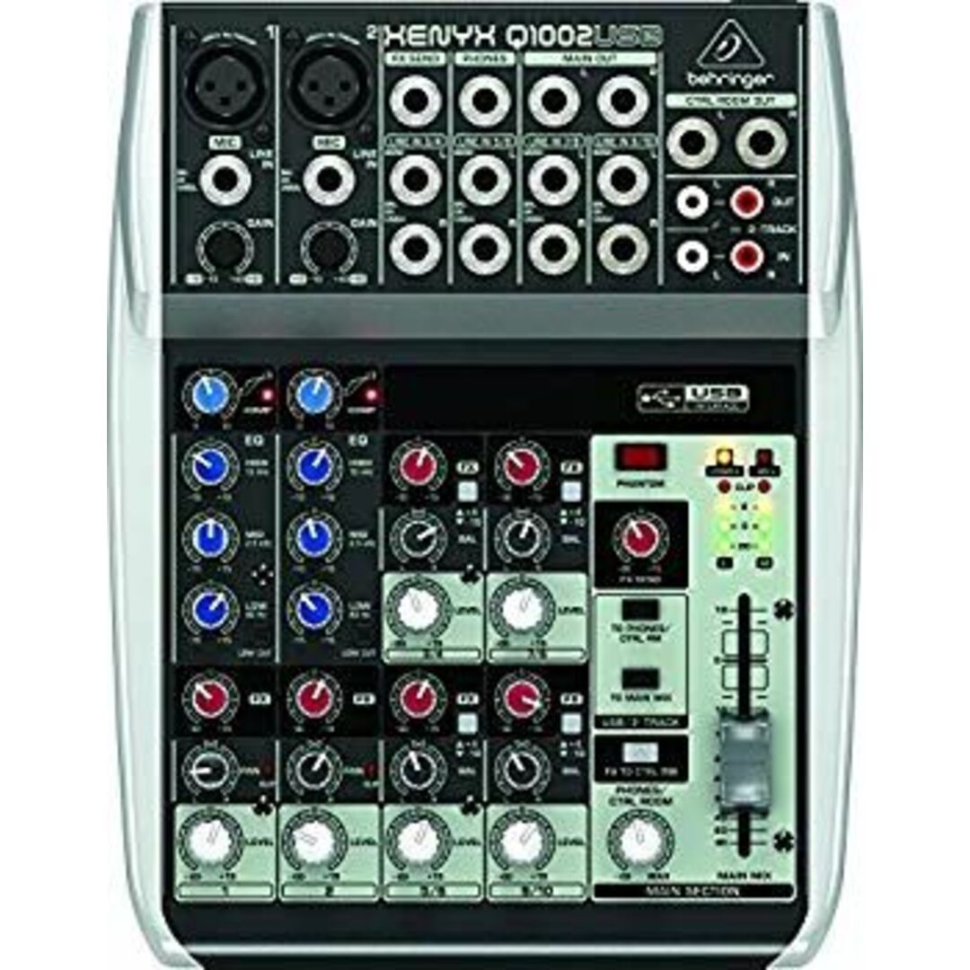 Behringer Xenyx q1002usb USBオーディオミキサー i8my1cf 楽器の楽器 その他(その他)の商品写真