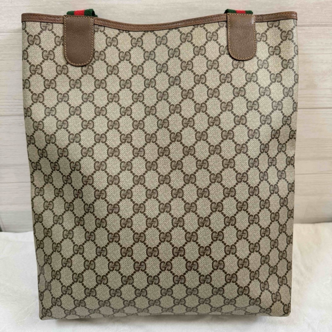 GUCCI - 極美品 GUCCI グッチ オールド トートバッグ ハンド GUCCI - 極美品 GUCCI グッチ オールド トートバッグ ハンド