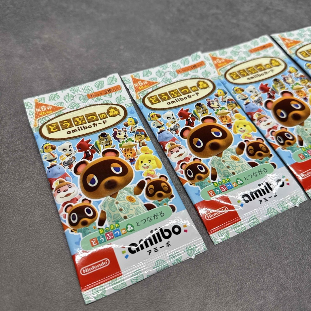 任天堂 - 新品 未開封 どうぶつの森 amiiboカード 第5弾 4パック 任天堂 - 新品 未開封 どうぶつの森 amiiboカード 第5弾 4パック