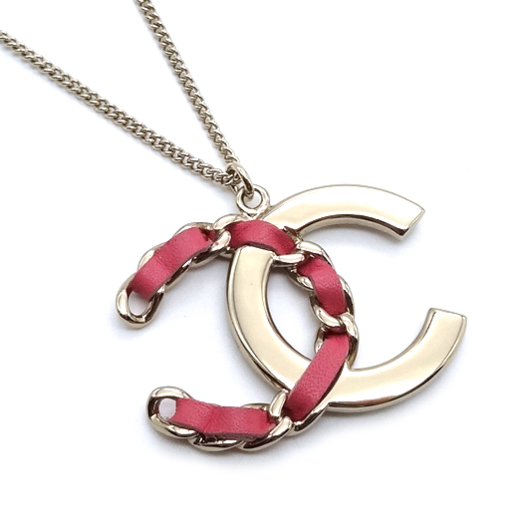 CHANEL - シャネル ココマーク チェーンモチーフ ネックレス CHANEL - シャネル ココマーク チェーンモチーフ ネックレス