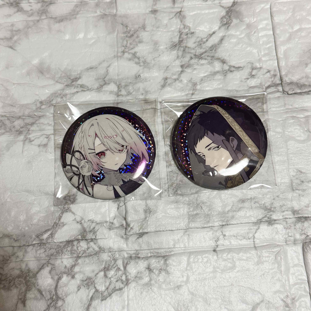 にじさんじ(ニジサンジ)の椎名唯華 社築 缶バッジ エンタメ/ホビーのタレントグッズ(男性タレント)の商品写真