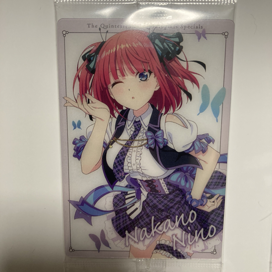 五等分の花嫁ウエハースカード 中野一花・二乃・三玖・四葉・五 五等分の花嫁ウエハースカード 中野一花・二乃・三玖・四葉・五