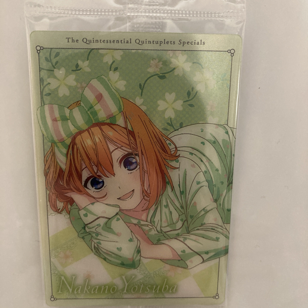 五等分の花嫁ウエハースカード 中野一花・二乃・三玖・四葉・五 五等分の花嫁ウエハースカード 中野一花・二乃・三玖・四葉・五