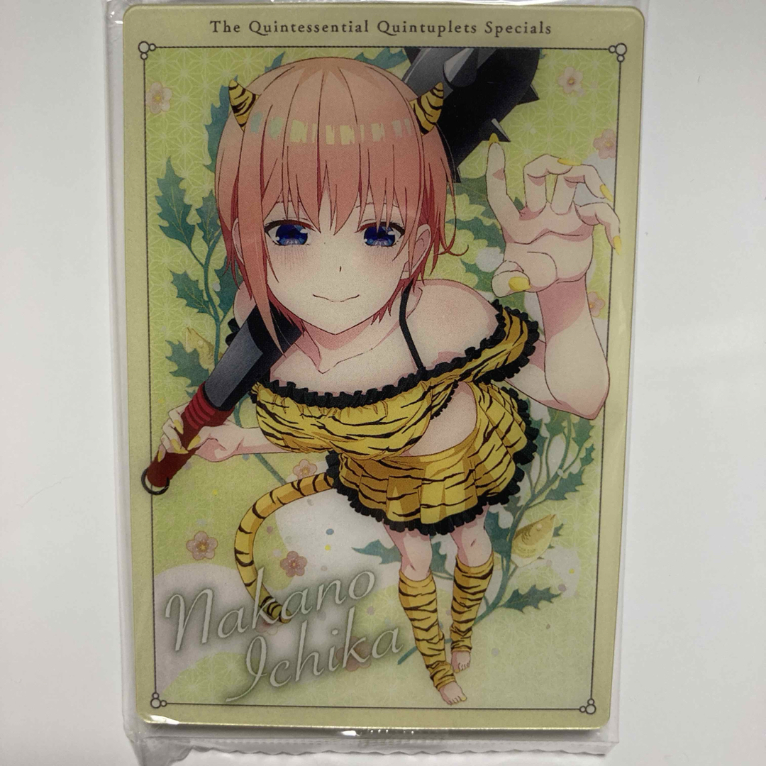 五等分の花嫁ウエハースカード 中野一花・二乃・三玖・四葉・五 五等分の花嫁ウエハースカード 中野一花・二乃・三玖・四葉・五