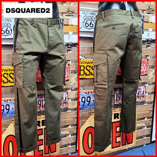 DSQUARED2 - Dsquared2 サイドライン セクシーカーゴ クロップド DSQUARED2 - Dsquared2 サイドライン セクシーカーゴ クロップド