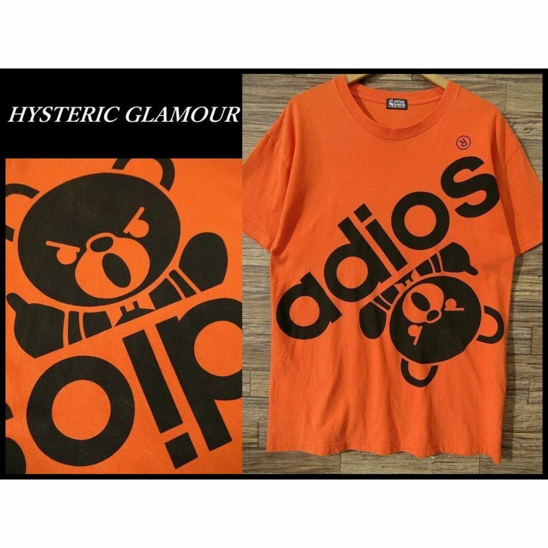 HYSTERIC GLAMOUR - ヒステリックグラマー 20SS BIG ADIOS BEAR HYSTERIC GLAMOUR - ヒステリックグラマー 20SS BIG ADIOS BEAR