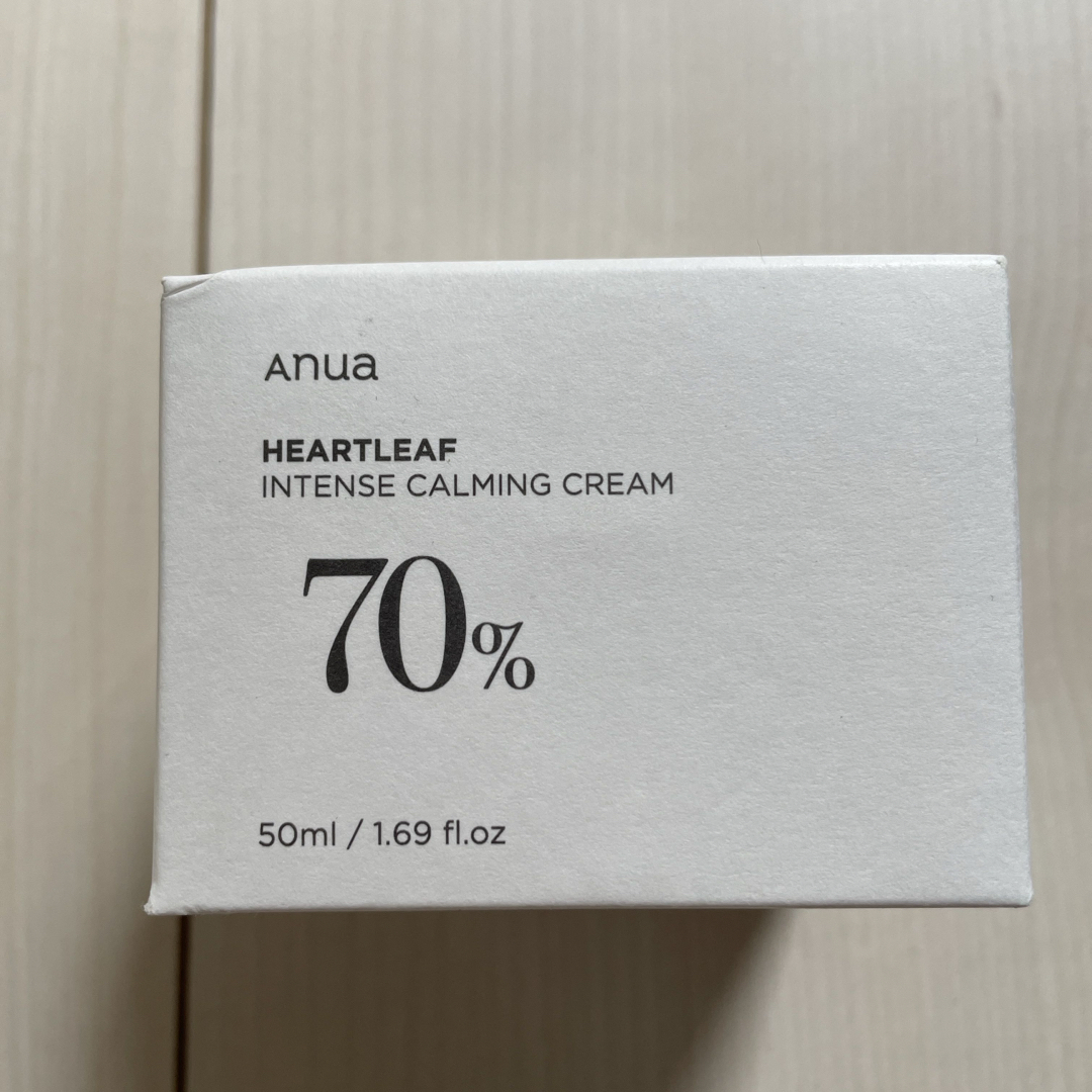 Anua アヌア HEARTLEAF 70 INTENSE CALMING クリ コスメ/美容のスキンケア/基礎化粧品(フェイスクリーム)の商品写真