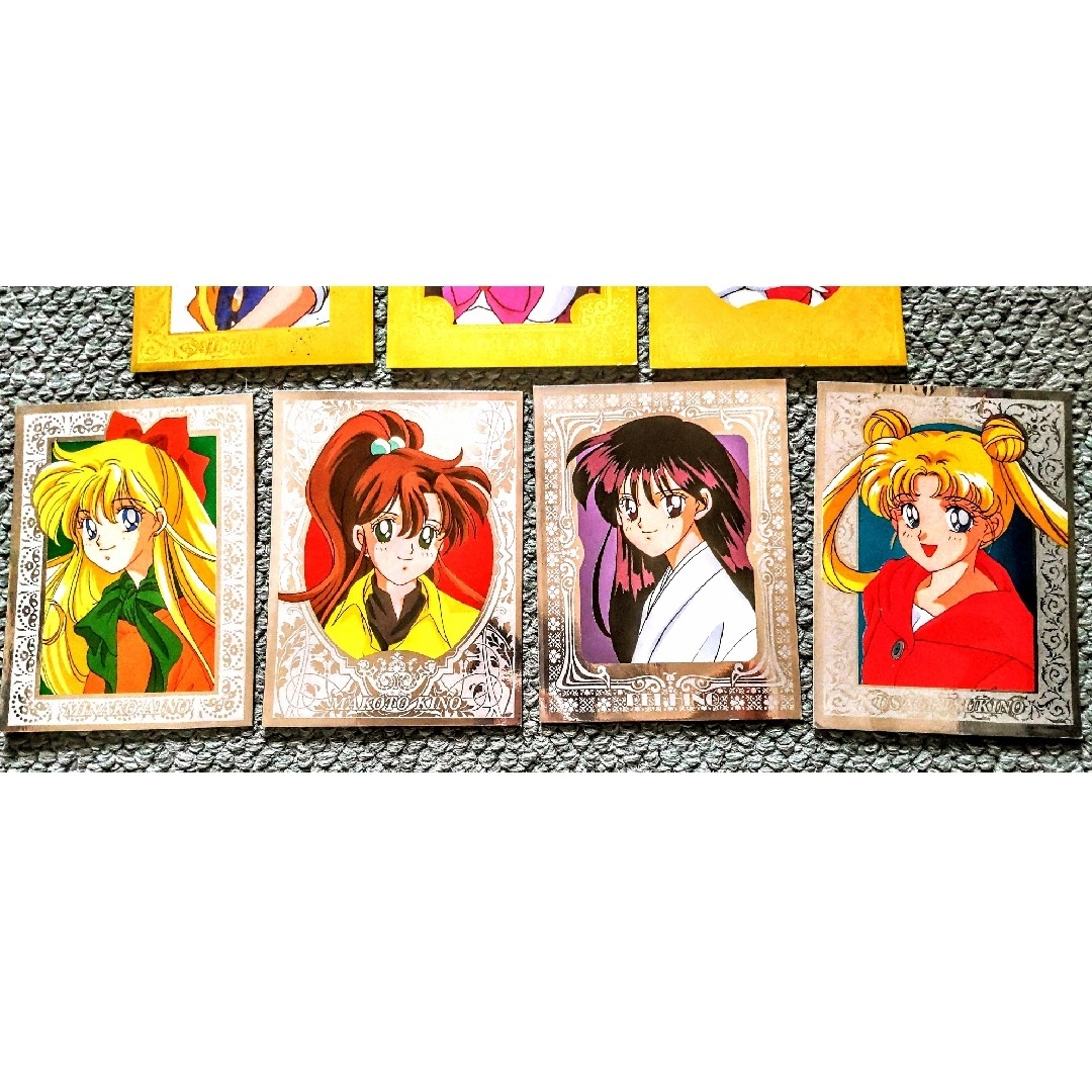 セーラームーン - SailorMoonCardセーラームーン カードダス 7枚 セーラームーン - SailorMoonCardセーラームーン カードダス 7枚