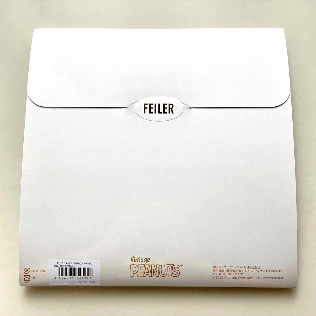 FEILER - 阪急数量限定・新品 フェイラー × Peanuts コラボ FEILER - 阪急数量限定・新品 フェイラー × Peanuts コラボ