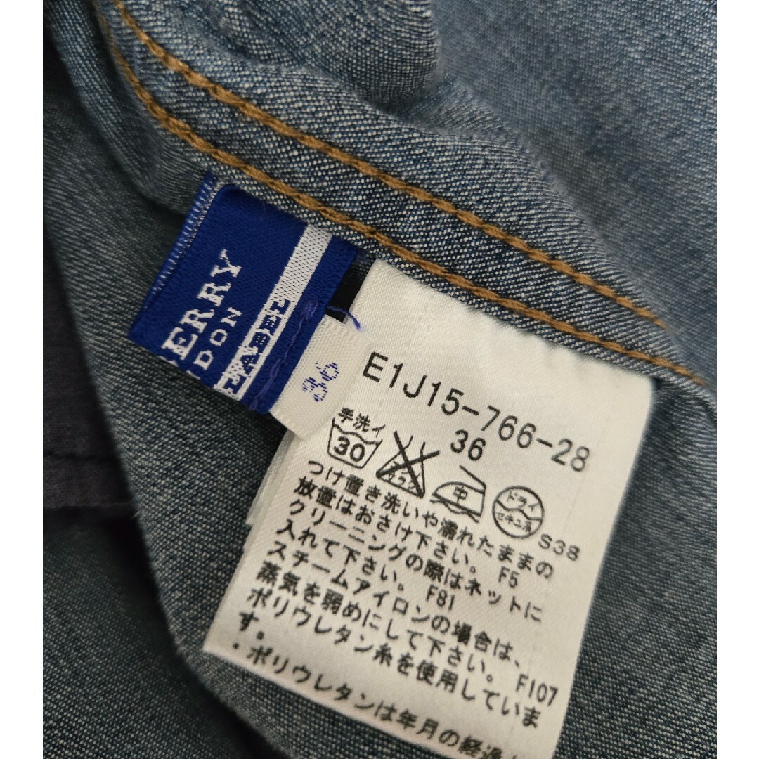 BURBERRY BLUE LABEL - BURBERRY デニム ワンピースの通販 by BURBERRY BLUE LABEL - BURBERRY デニム ワンピースの通販 by