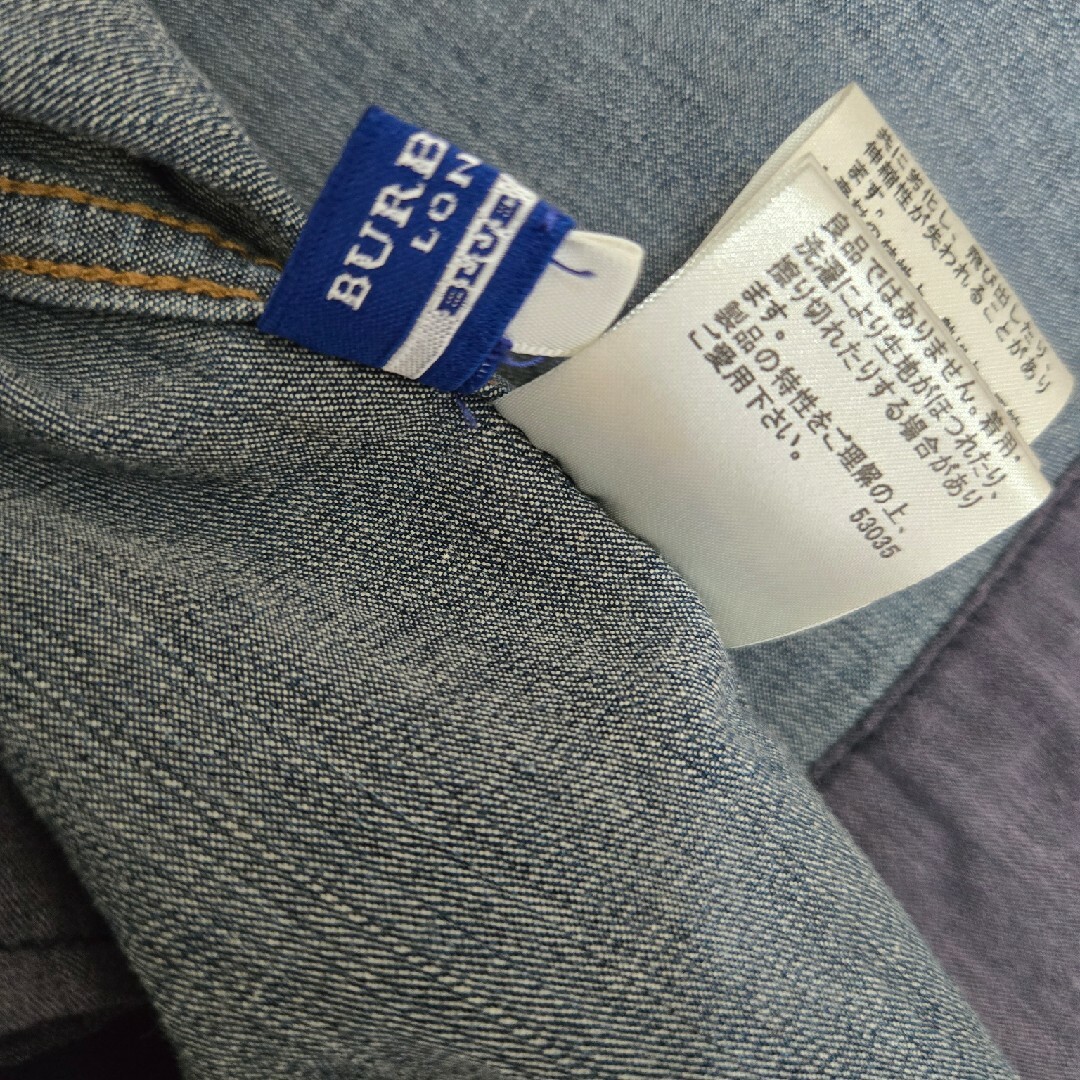 BURBERRY BLUE LABEL - BURBERRY デニム ワンピースの通販 by BURBERRY BLUE LABEL - BURBERRY デニム ワンピースの通販 by