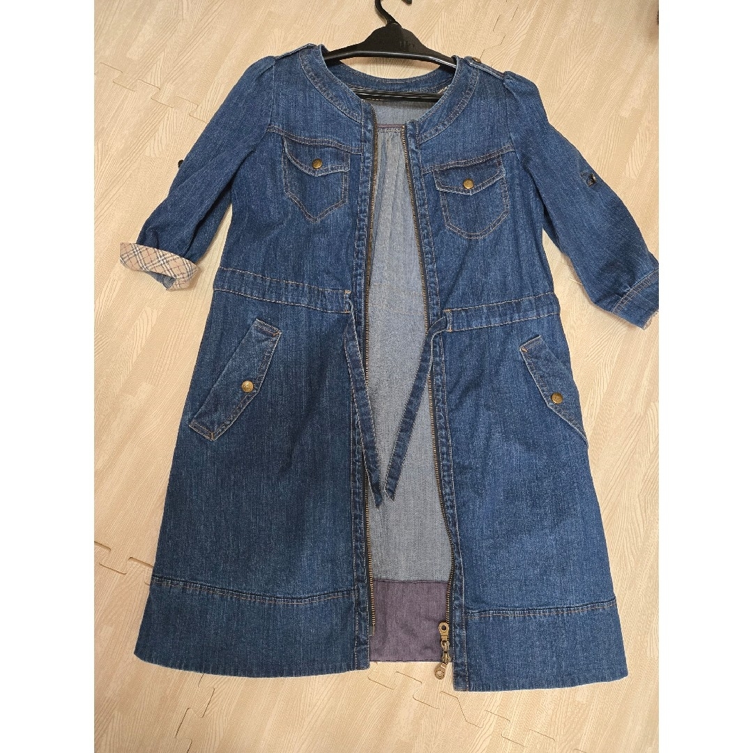 BURBERRY BLUE LABEL - BURBERRY デニム ワンピースの通販 by BURBERRY BLUE LABEL - BURBERRY デニム ワンピースの通販 by