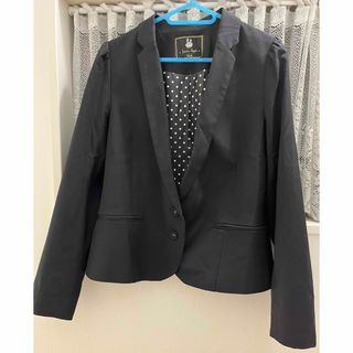 ANNE KLEIN - アンクライン テーラードジャケット 9 ブラック ANNE KLEIN - アンクライン テーラードジャケット 9 ブラック