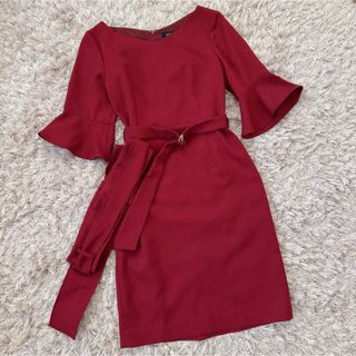 JUSGLITTY - 新品タグ付 JUSGLITTY バックドレープリボン JUSGLITTY - 新品タグ付 JUSGLITTY バックドレープリボン