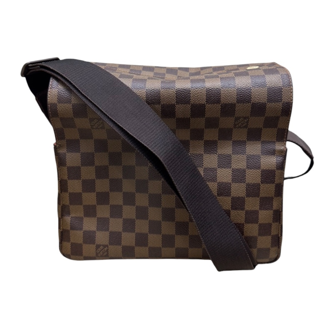 LOUIS VUITTON - 　ルイ・ヴィトン LOUIS VUITTON ナヴィグリオ ダミエ PVC/レザー ユニセックス ショルダーバッグ