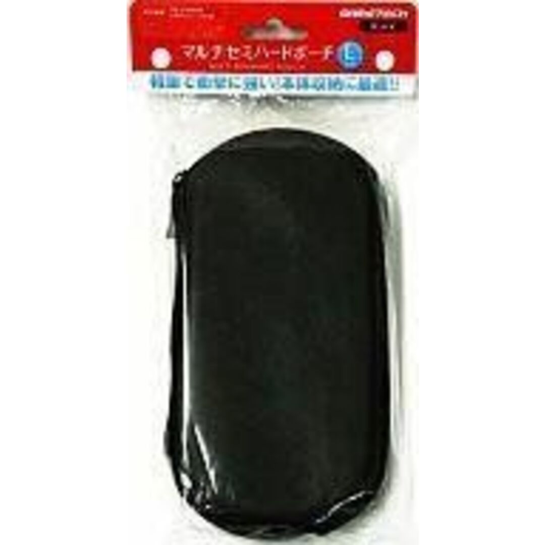 VITA PSP マルチセミハードポーチ Lサイズ (ブラック) i8my1cf エンタメ/ホビーのエンタメ その他(その他)の商品写真