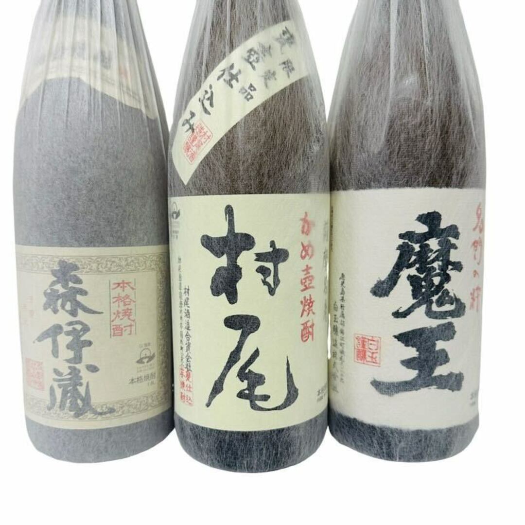 森伊蔵酒造 - 焼酎 まとめ売り3本セット 3M 森伊蔵 魔王 村尾 森伊蔵酒造 - 焼酎 まとめ売り3本セット 3M 森伊蔵 魔王 村尾