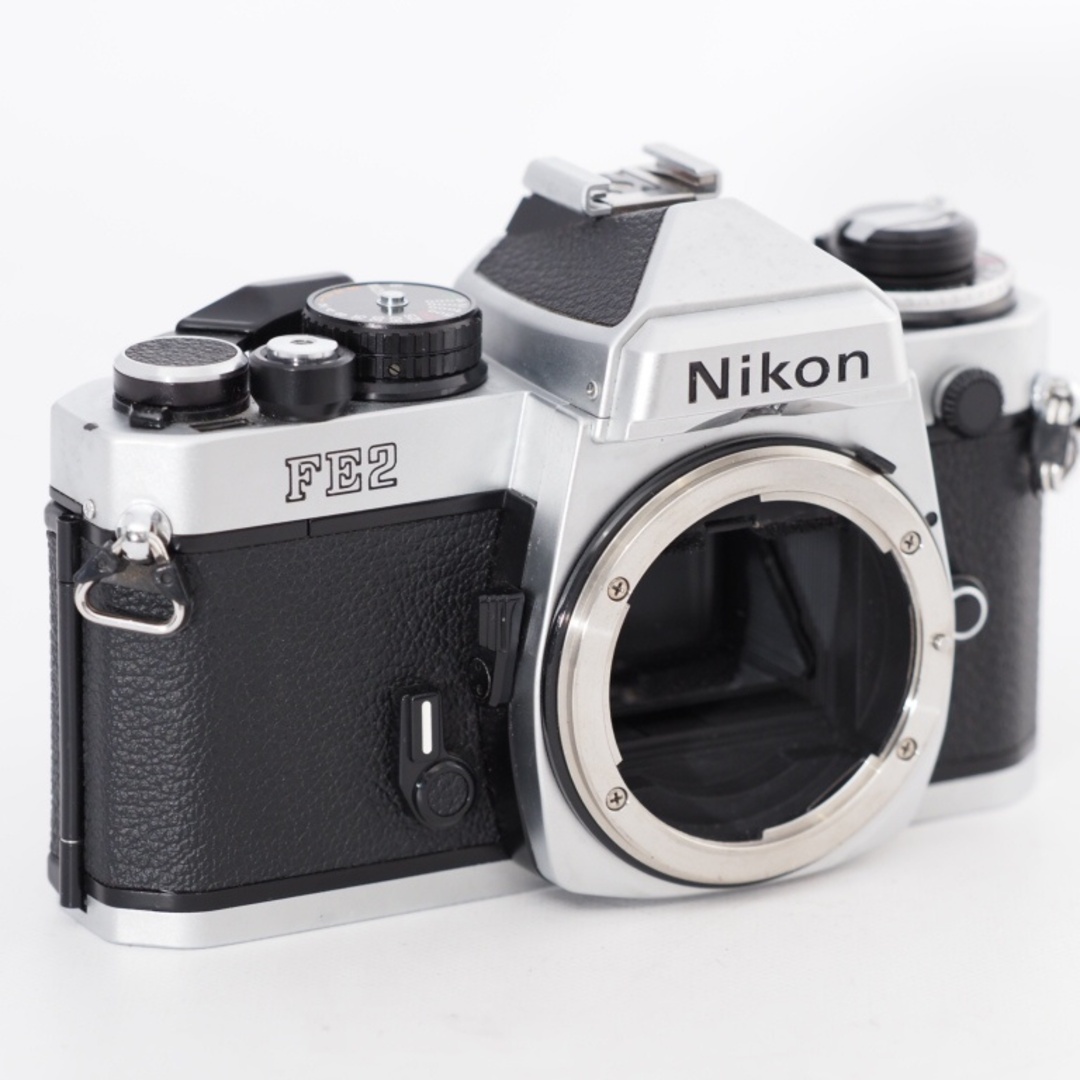 Nikon - Nikon ニコン フィルム一眼レフ FE2 シルバー ボディの Nikon - Nikon ニコン フィルム一眼レフ FE2 シルバー ボディの