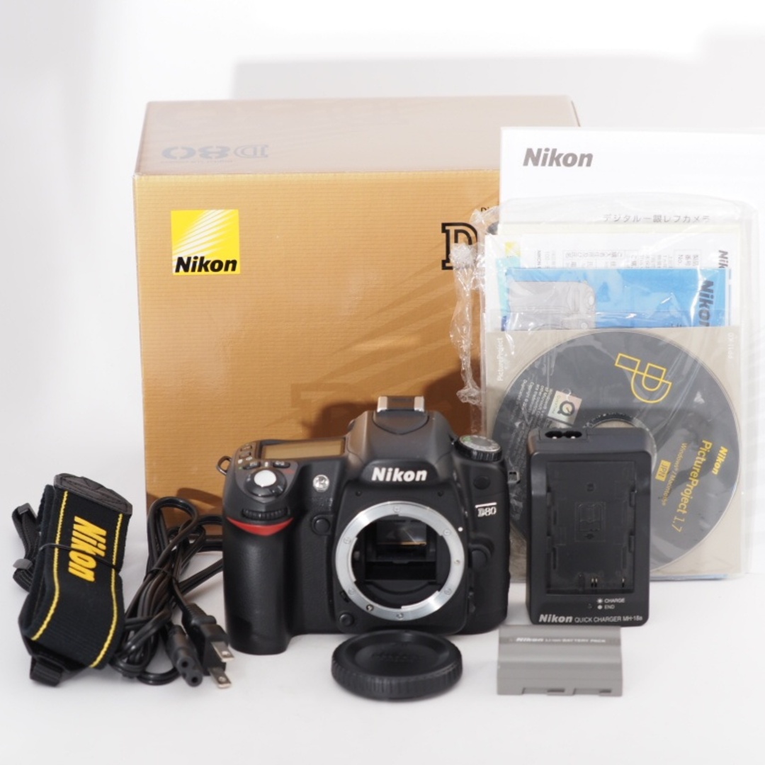 Nikon - Nikon ニコン デジタル一眼レフカメラ D80 ボディの通販 Nikon - Nikon ニコン デジタル一眼レフカメラ D80 ボディの通販