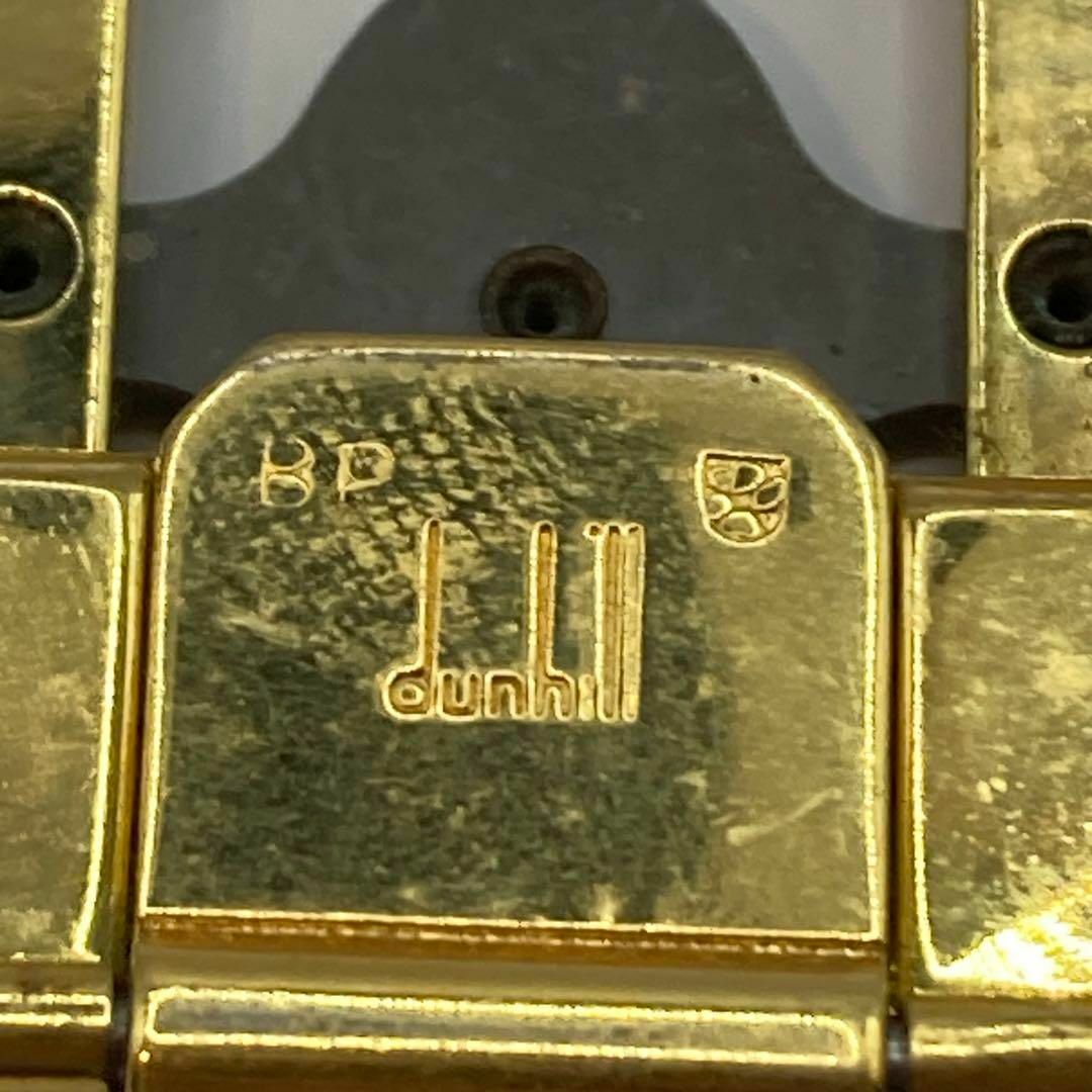 Dunhill - Dunhill ダンヒル ベルトバックル ロゴ刻印 ゴールド Dunhill - Dunhill ダンヒル ベルトバックル ロゴ刻印 ゴールド