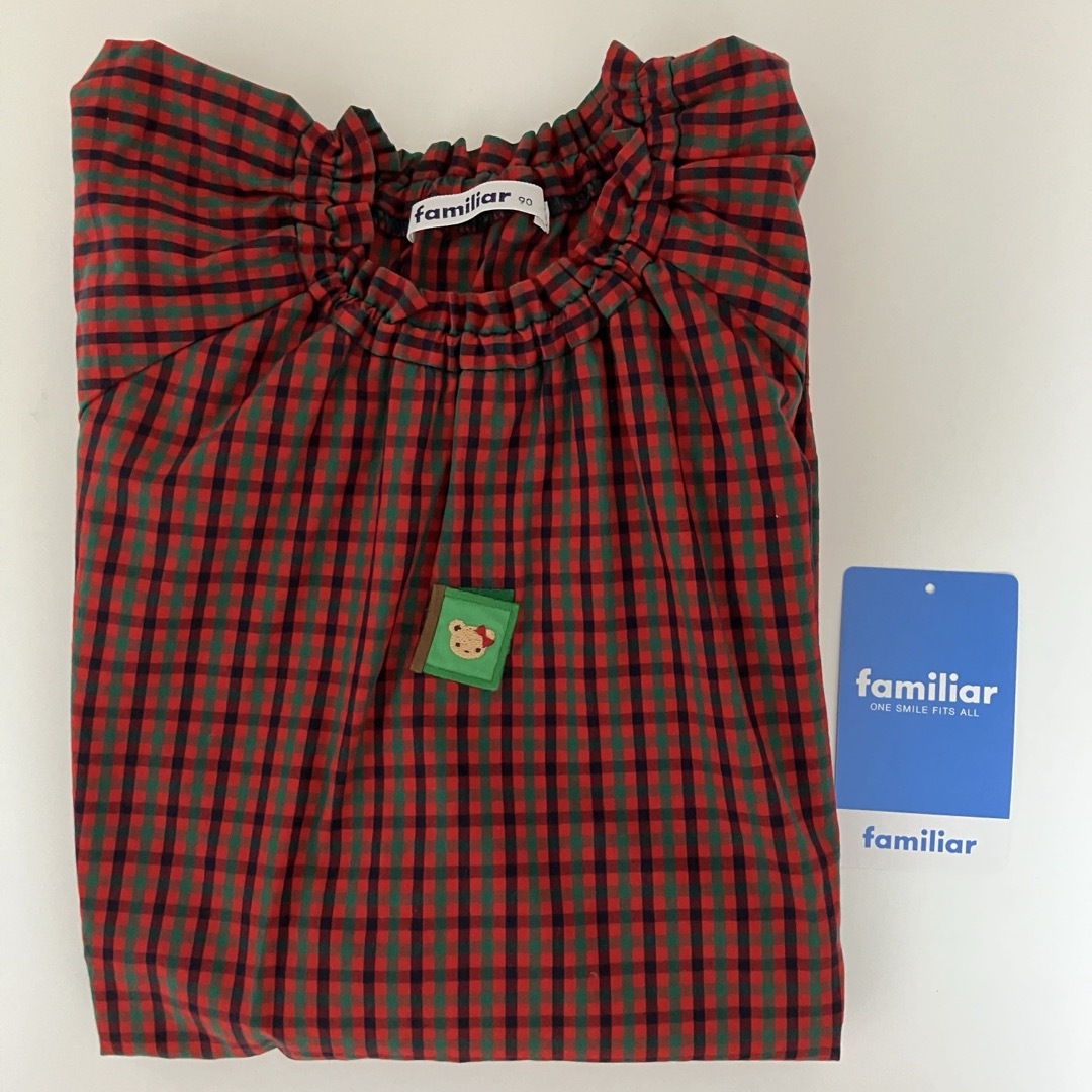 familiar - 美品 familiar ファミリア ワンピース 90の通販 by familiar - 美品 familiar ファミリア ワンピース 90の通販 by