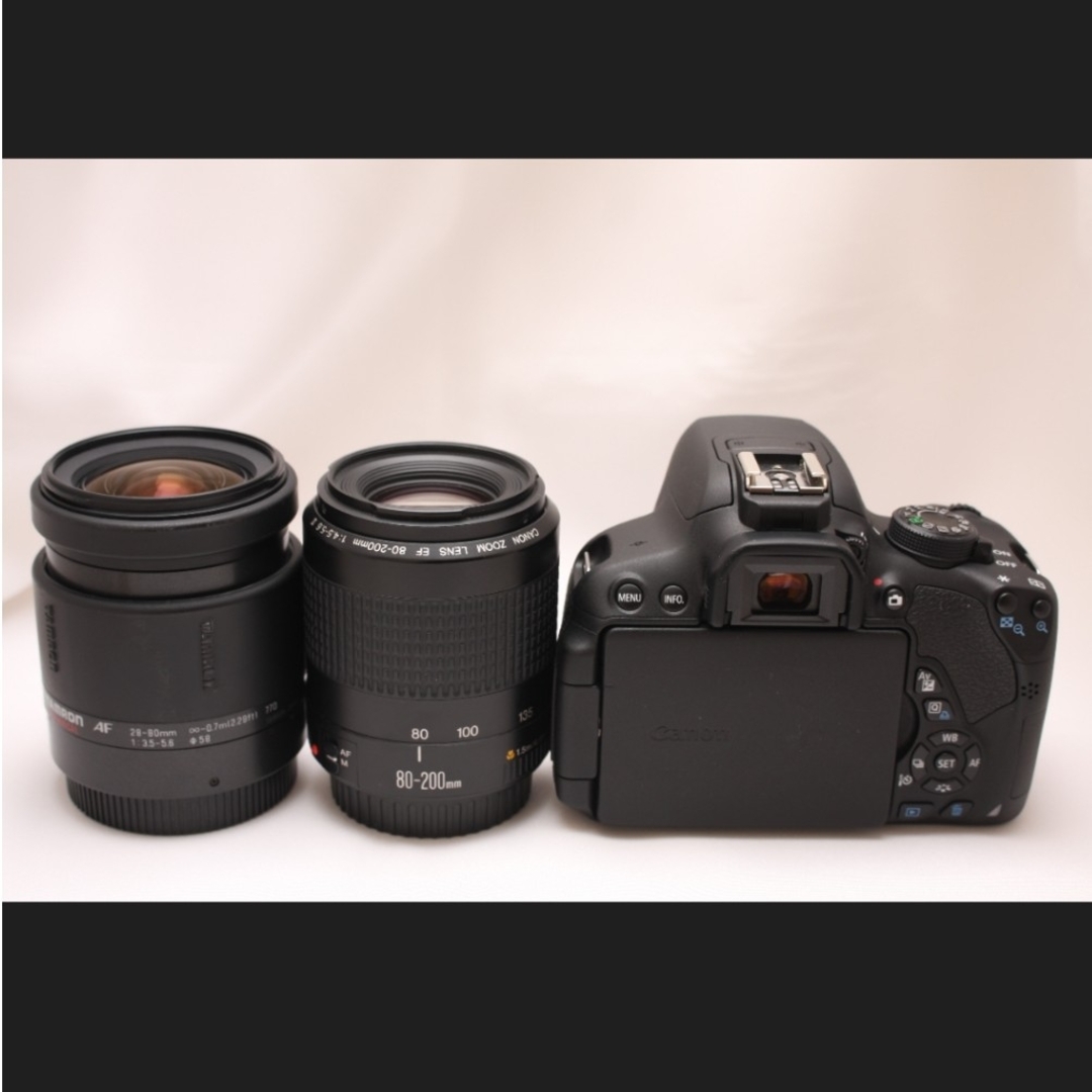Canon - ショット極少!!キャノン Canon EOS Kiss X7i Wレンズ Canon - ショット極少!!キャノン Canon EOS Kiss X7i Wレンズ