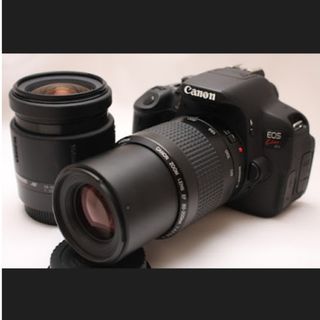 Canon - ショット極少!!キャノン Canon EOS Kiss X7i Wレンズ Canon - ショット極少!!キャノン Canon EOS Kiss X7i Wレンズ
