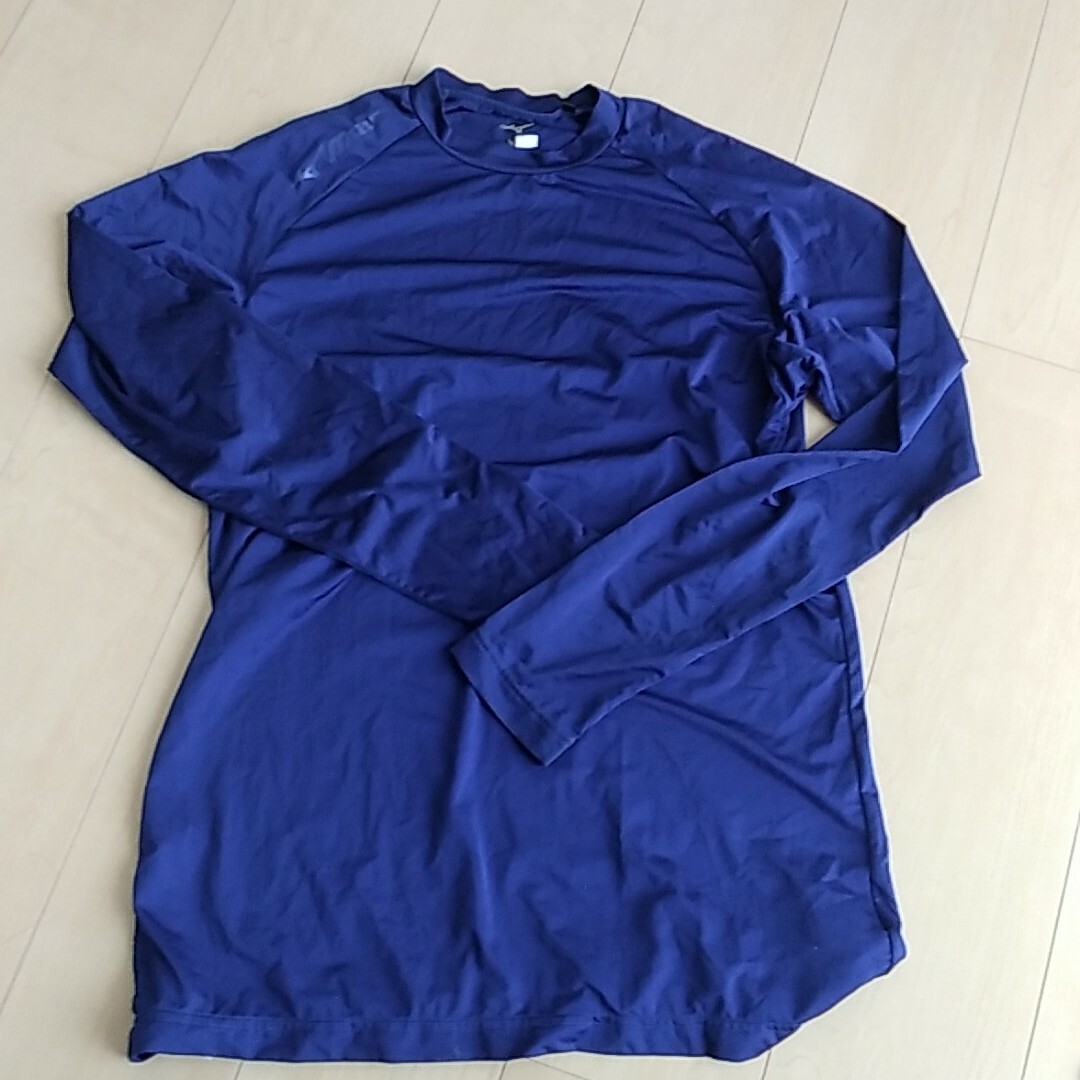 MIZUNO - 野球 アンダーシャツ 長袖 半袖 パステルネイビー MIZUNO - 野球 アンダーシャツ 長袖 半袖 パステルネイビー
