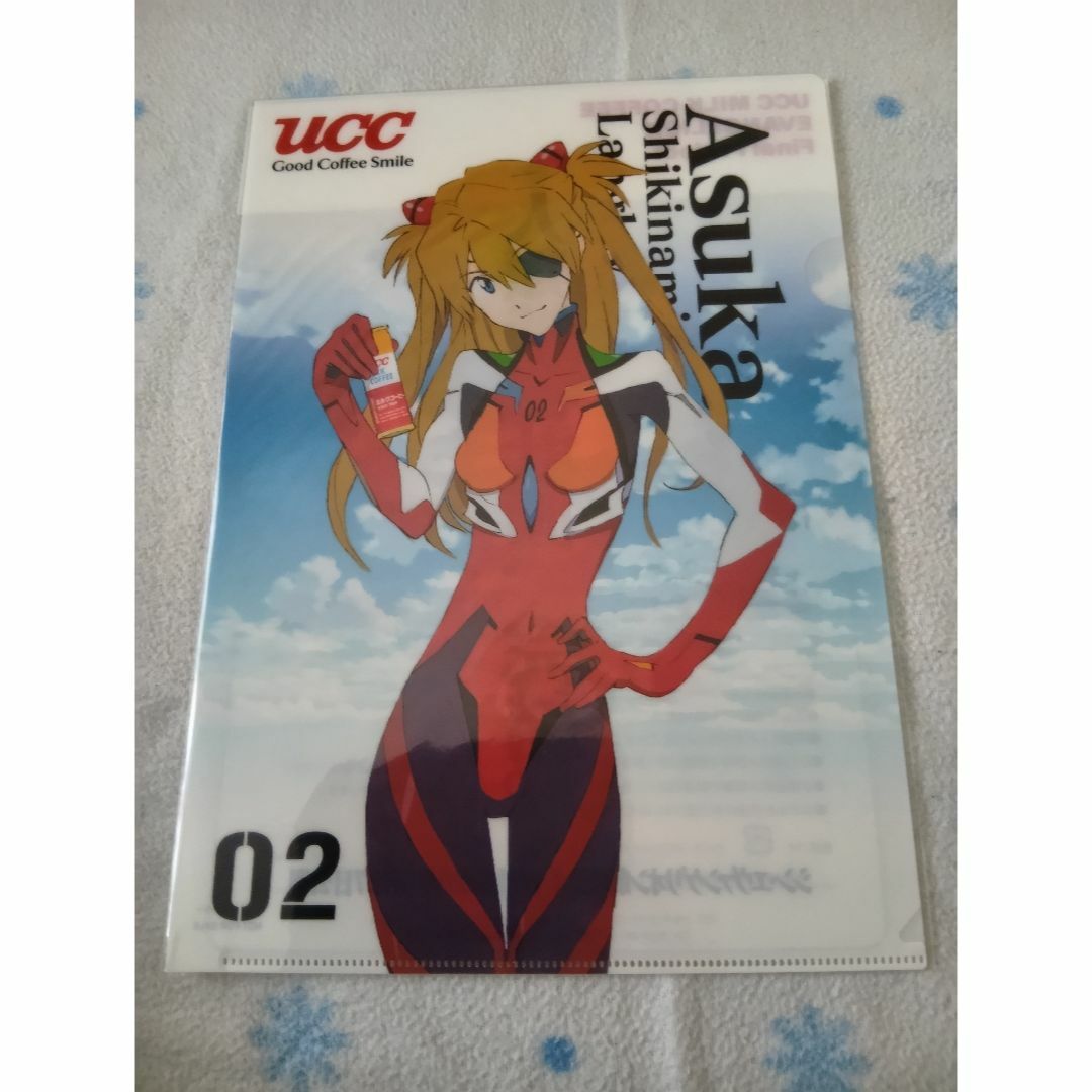 エヴァンゲリオン UCC クリアファイル アスカの通販 by えっ エヴァンゲリオン UCC クリアファイル アスカの通販 by えっ