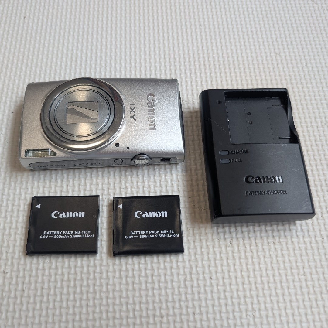 Canon - 【美品】キヤノン デジタルカメラ IXY630 シルバーの Canon - 【美品】キヤノン デジタルカメラ IXY630 シルバーの