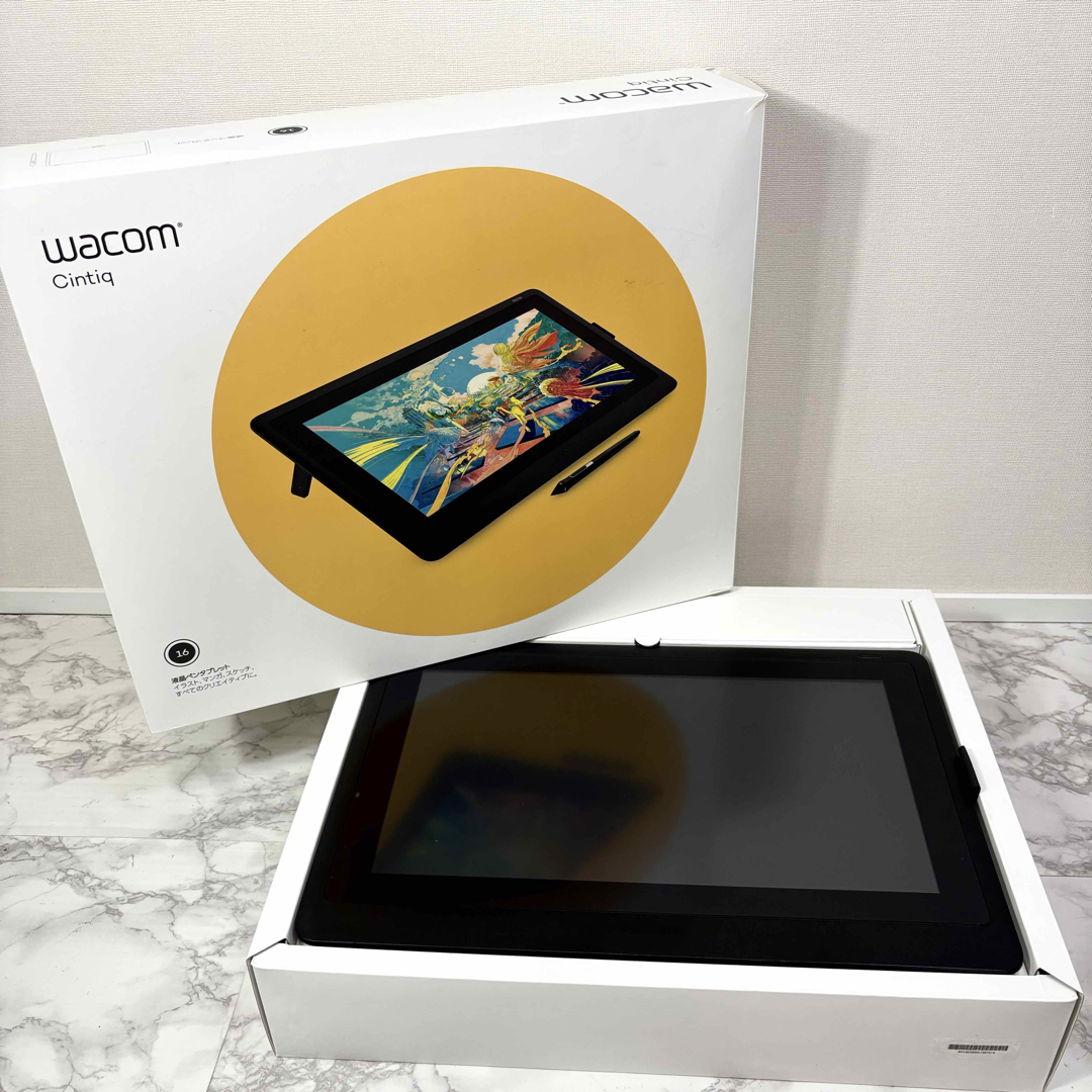 Wacom - 美品 Wacom Cintiq 16インチ 液晶タブレット ペン付き Wacom - 美品 Wacom Cintiq 16インチ 液晶タブレット ペン付き