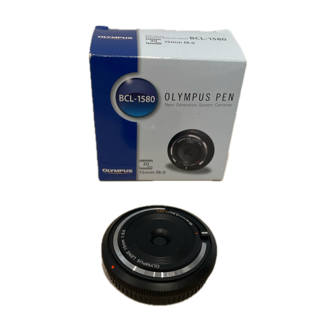 OLYMPUS - OLYMPUS マイクロ一眼 ボディキャップレンズ BCL-1580 OLYMPUS - OLYMPUS マイクロ一眼 ボディキャップレンズ BCL-1580