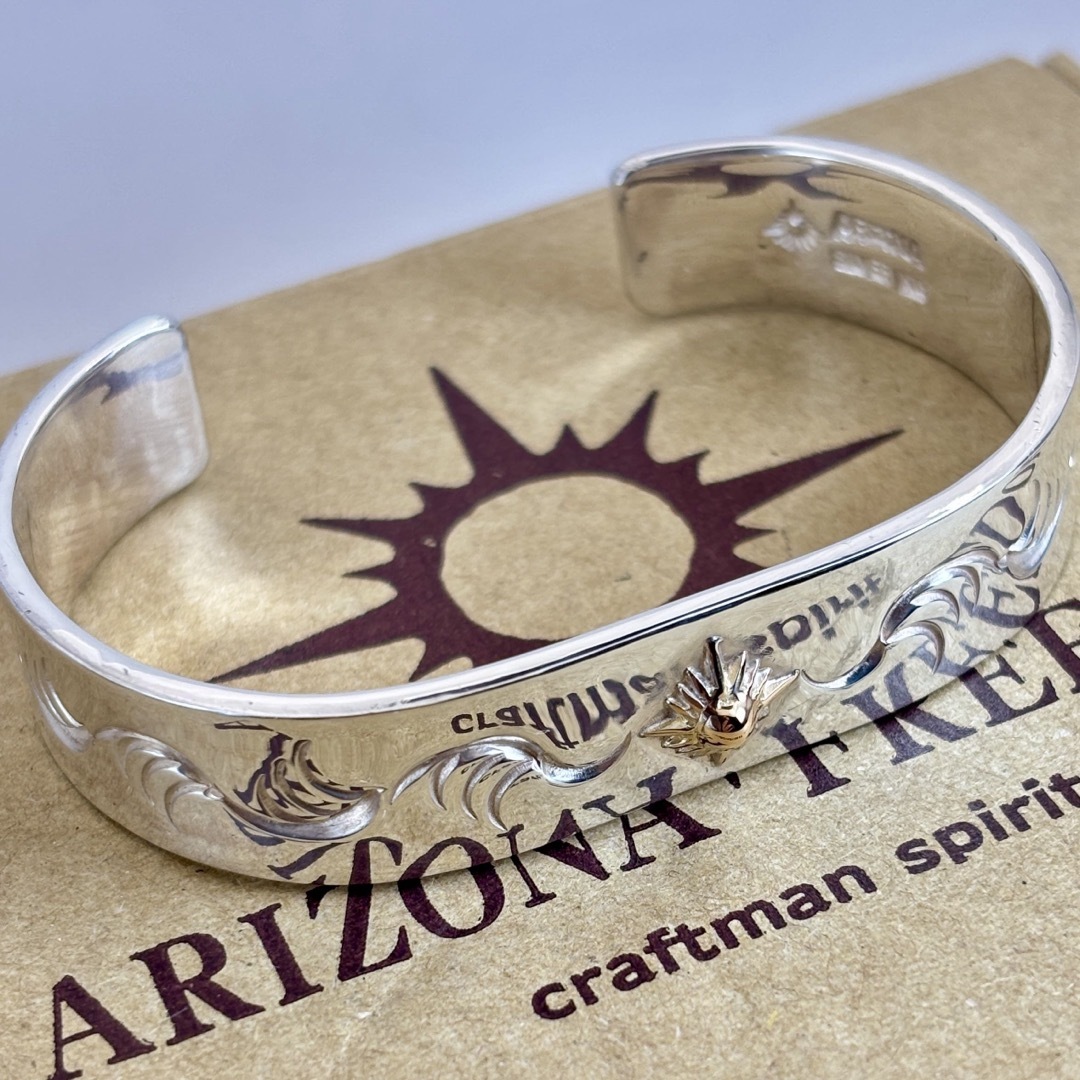 ARIZONA FREEDOM - 【新品磨き】Arizona Freedom ゴールド中太陽 ARIZONA FREEDOM - 【新品磨き】Arizona Freedom ゴールド中太陽