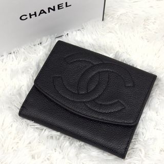 CHANEL - 美品 シャネル ガマ口財布 ラムスキン 箱付き ココ CHANEL - 美品 シャネル ガマ口財布 ラムスキン 箱付き ココ
